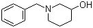 structure of CAS# 14813-01-5, 1-Benzyl-3-piperidinol;1-N-Benzyl-3-hydroxy-piperidine