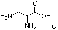 structure of CAS# 1482-97-9, 3-Amino-L-alanine hydrochloride;L(+)-2,3-Diaminopropionic acid hydrochloride