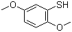 2,5-二甲氧基苯硫酚分子结构 (CAS 1483-27-8)
