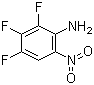 structure of CAS# 148416-38-0, 2,3,4-Trifluoro-6-nitroaniline;6-Nitro-2,3,4-trifluoroaniline