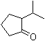 2-Isopropylcyclopentanone molecular structure (CAS 14845-55-7)