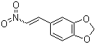 结构式 CAS# 1485-00-3, 3,4-亚甲二氧-beta-硝基苯乙烯