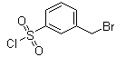 结构式 CAS# 148583-69-1, 3-(溴甲基)苯磺酰氯
