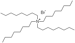 Tetraoctylammonium bromide molecular structure (CAS 14866-33-2)