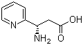 (S)-3-Amino-3-(pyridin-2-yl)propanoic acid molecular structure (CAS 149196-85-0)