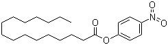 4-Nitrophenyl palmitate molecular structure (CAS 1492-30-4)