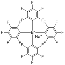 structure of CAS# 149213-65-0, Sodium tetrakis pentafluorophenyl borate
