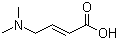 (E)-4-(Dimethylamino)but-2-enoic acid molecular structure (CAS 149586-32-3)