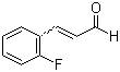结构式 CAS# 149733-71-1, 2-氟肉桂醛; 邻氟肉桂醛