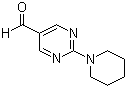 structure of CAS# 149806-11-1, 2-(Piperidin-1-yl)pyrimidine-5-carbaldehyde