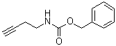 结构式 CAS# 149965-78-6, 丁-3-炔基氨基甲酸苄酯