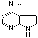 4-Amino-7H-pyrrolo[2,3-d]pyrimidine molecular structure (CAS 1500-85-2)