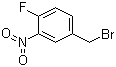 结构式 CAS# 15017-52-4, 4-氟-3-硝基溴苄