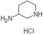 3-Piperidinamine monohydrochloride molecular structure (CAS 150395-91-8)