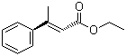 3-苯基-2-丁烯酸乙酯分子结构 (CAS 1504-72-9)