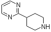 结构式 CAS# 151389-25-2, 2-(哌啶-4-基)嘧啶