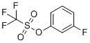 structure of CAS# 151391-00-3, 3-Fluorophenyl trifluoromethanesulfonate