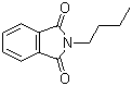 结构式 CAS# 1515-72-6, N-正丁基邻苯二甲酰亚胺; N-丁基酞酰亚胺