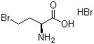 L(+)-2-Amino-4-bromobutyric acid hydrobromide molecular structure (CAS 15159-65-6)