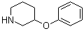 结构式 CAS# 151666-08-9, 3-苯氧基哌啶