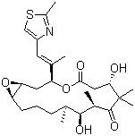 结构式 CAS# 152044-53-6, 埃博霉素 A