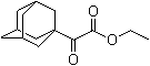 alpha-Oxotricyclo[3.3.1.1(3,7)]decane-1-acetic acid ethyl ester molecular structure (CAS 152240-45-4)