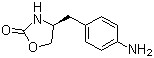 (S)-4-(4-Aminobenzyl)-2(1H)-oxazolidinone molecular structure (CAS 152305-23-2)