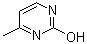 2-Hydroxy-4-methylpyrimidine molecular structure (CAS 15231-48-8)