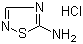 结构式 CAS# 152513-91-2, 5-氨基-1,2,4-噻二唑盐酸盐