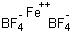 structure of CAS# 15283-51-9, Iron(II) tetrafluoroborate;Iron(2+) tetrafluoroborate(1-)