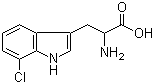 7-Chlorotryptophan molecular structure (CAS 153-97-9)