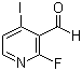 structure of CAS# 153034-82-3, 2-Fluoro-4-iodopyridine-3-carboxaldehyde;2-Fluoro-4-iodonicotinaldehyde