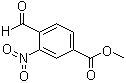 结构式 CAS# 153813-69-5, 4-甲酰基-3-硝基苯甲酸甲酯