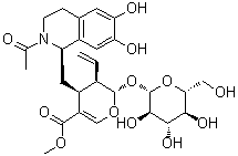 Ipecoside molecular structure (CAS 15401-60-2)