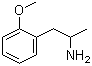 structure of CAS# 15402-84-3, 1-(2-Methoxyphenyl)-2-propylamine;2-(2-Methoxy-phenyl)-1-methyl-ethylamine