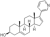 structure of CAS# 154229-19-3, Abiraterone;17-(3-Pyridyl)androsta-5,16-dien-3beta-ol