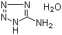 结构式 CAS# 15454-54-3, 5-氨基-1H-四氮唑一水合物