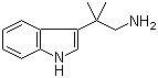 3-(2-Amino-tert-butyl)indole molecular structure (CAS 15467-31-9)