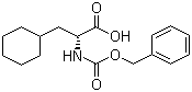 structure of CAS# 154802-74-1, (R)-alpha-[[(Phenylmethoxy)carbonyl]amino]cyclohexanepropanoic acid;(alphaR)-alpha-[[(Phenylmethoxy)carbonyl]amino]cyclohexanepropanoic acid