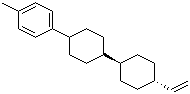 structure of CAS# 155041-85-3, 1-[(trans,trans)-4'-Ethenyl[1,1'-bicyclohexyl]-4-yl]-4-methylbenzene;trans-4-(4-Methylphenyl)-trans-4'-vinylbicyclohexane; CCP-V 1