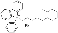 Dodecyltriphenylphosphonium bromide molecular structure (CAS 15510-55-1)