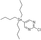 2-Chloro-5-(tributylstannyl)pyrimidine molecular structure (CAS 155191-68-7)