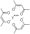 Tris(acetylacetonato)yttrium molecular structure (CAS 15554-47-9)