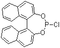 结构式 CAS# 155613-52-8, (R)-1,1'-联萘-2,2'-二基亚磷酰氯