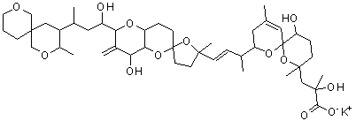 structure of CAS# 155751-72-7, Okadaic acid potassium salt