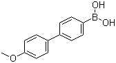 结构式 CAS# 156642-03-4, 4'-甲氧基联苯-4-硼酸