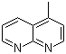 结构式 CAS# 1569-17-1, 4-甲基-1,8-萘啶