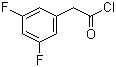 结构式 CAS# 157033-24-4, 2-(3,5-二氟苯基)乙酰氯