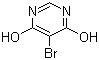 structure of CAS# 15726-38-2, 5-Bromo-4,6-dihydroxypyrimidine