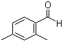 structure of CAS# 15764-16-6, 2,4-Dimethylbenzaldehyde;2,4-Xylylaldehyde; 1-Formyl-2,4-dimethyl benzene